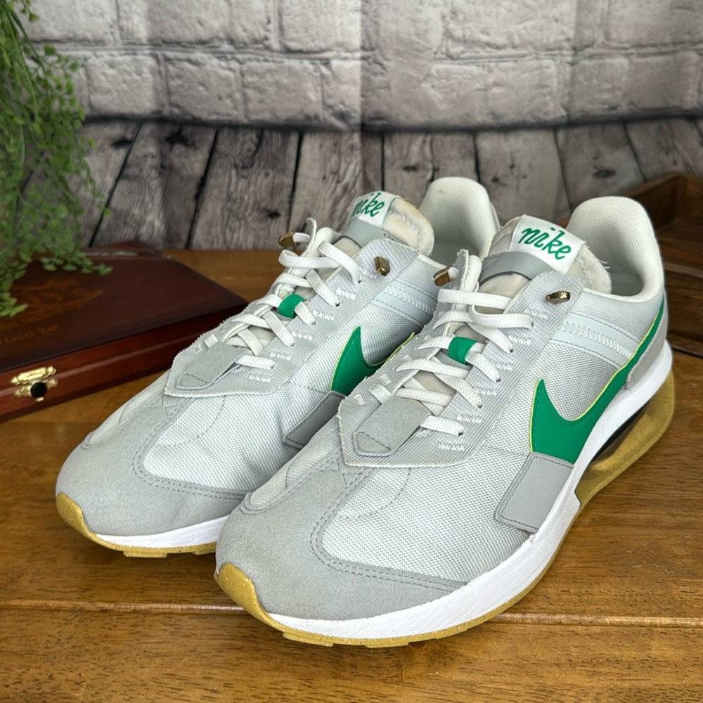 Nike Air Max Pre-Day Pure Platinum Stadium Green mens size 10.5